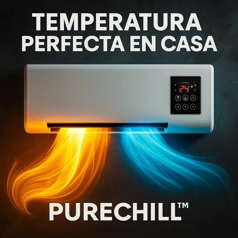 Mini Aire Acondicionado Portátil 2 en 1 - Calienta y Enfría al instante, con Bajo Consumo Energético